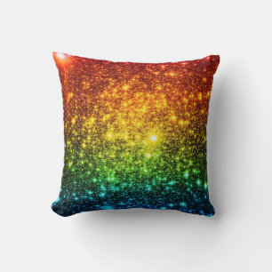 Rainbow Stars Pillow