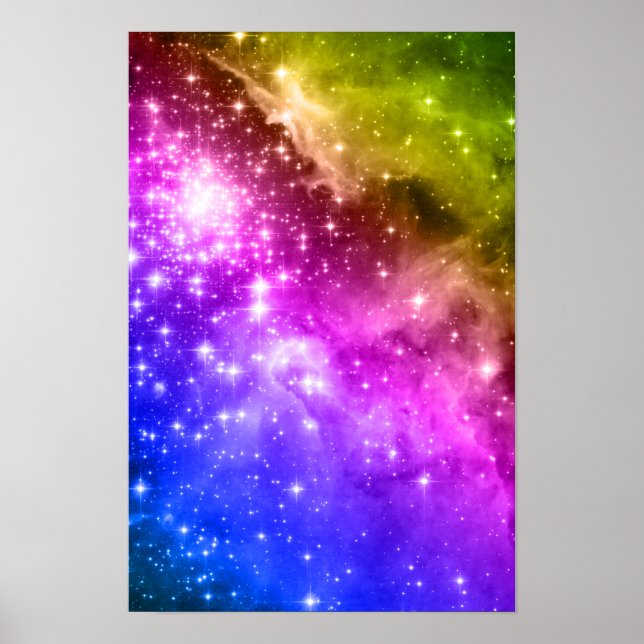Rainbow Stars Poster (Front)