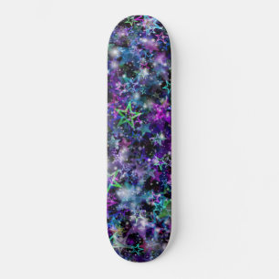 rainbow stars skateboard