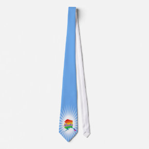 Rainbow State Of Alaska Tie