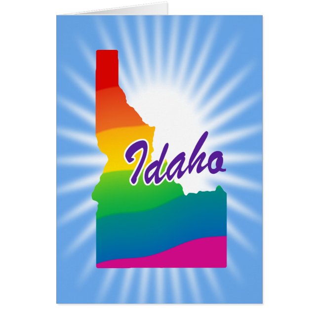 Rainbow State Of Idaho (Front)