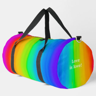 Rainbow Statement Duffle Bag