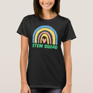 Rainbow Stem Science Technology Engineering Math T T-Shirt