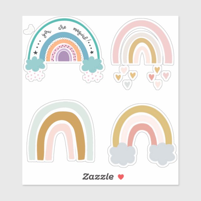 Rainbow Sticker (Sheet)