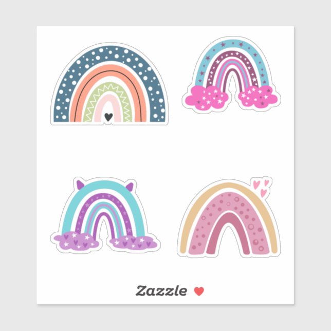 Rainbow Sticker (Sheet)