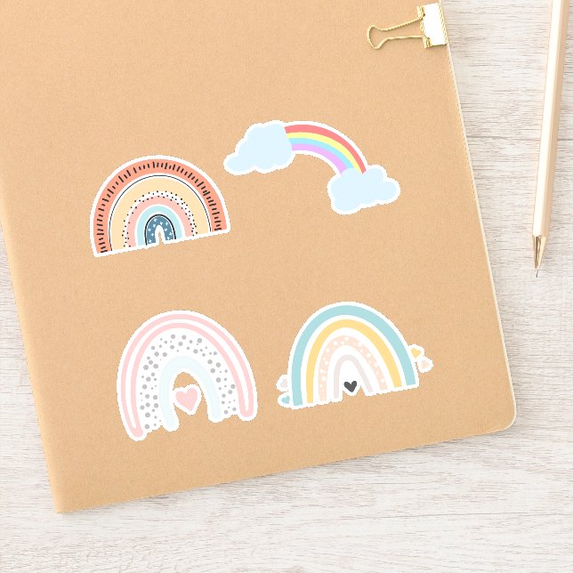 Rainbow Sticker (Notebook)