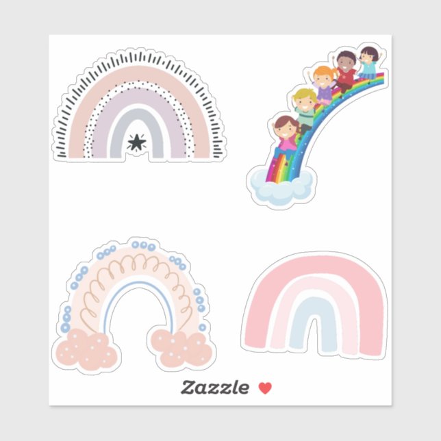 Rainbow Sticker (Sheet)