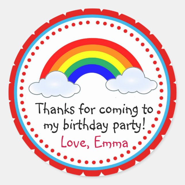 Rainbow Stickers (Front)