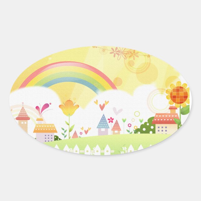 rainbow stickers (Front)