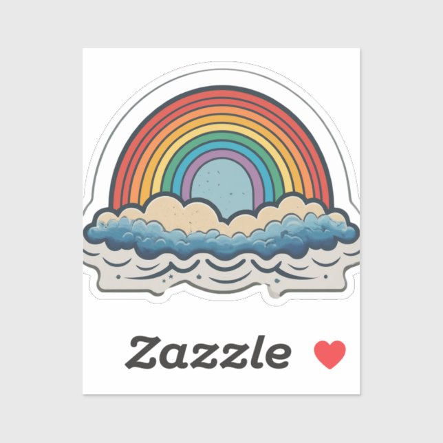 Rainbow Stickers Spread Positivity & Diversity (Sheet)