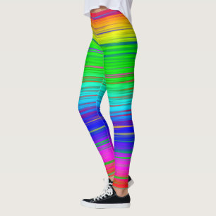 Rainbow Streaks Leggings