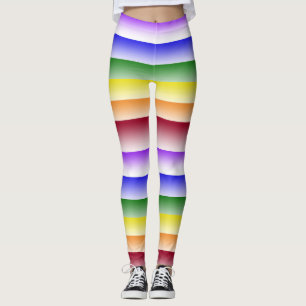 Rainbow Stripe Leggings