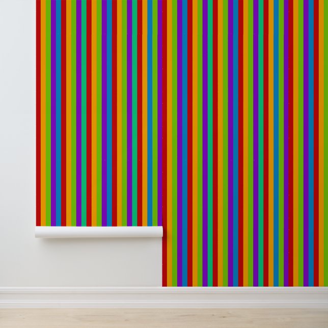 Rainbow Stripe Wallpaper (Application)