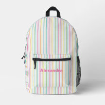 Rainbow Stripe with Name