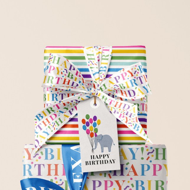 Rainbow Stripe Wrapping Paper (Creator Uploaded)