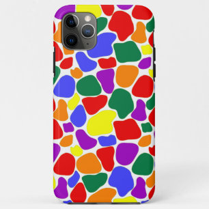 Rainbow Striped Mosaic iPhone / iPad case