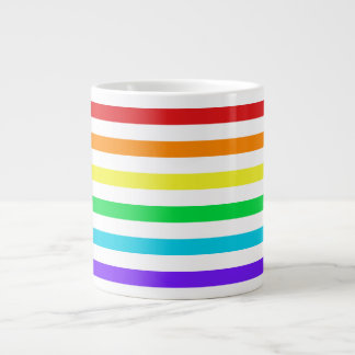 Rainbow Stripes 2 Jumbo Mug