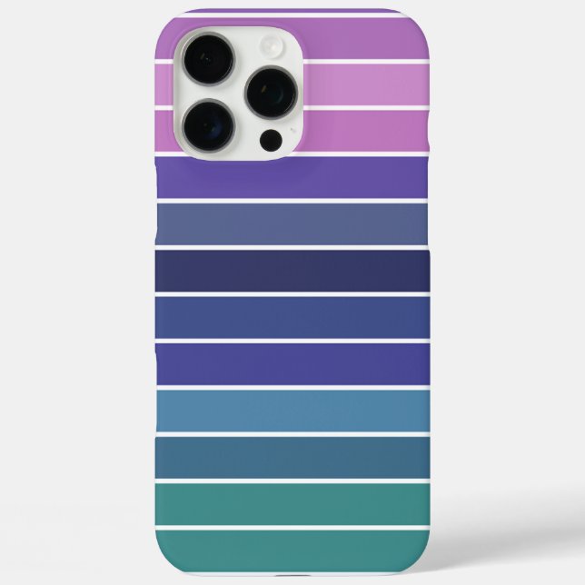 Rainbow Stripes Case-Mate iPhone Case (Back)