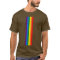 Rainbow Stripes Gay Pride LGBT Support