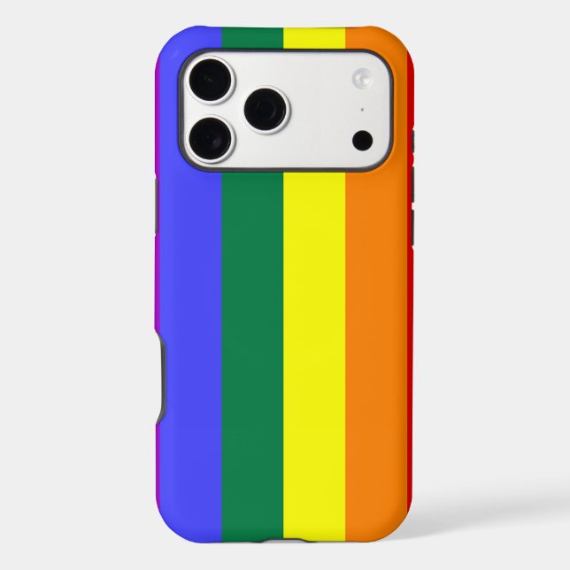 Rainbow Stripes iPhone / iPad case (Back)