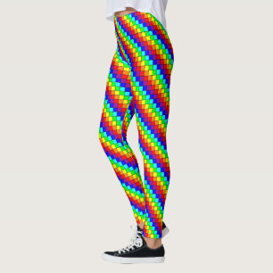Rainbow Stripes - Leggings