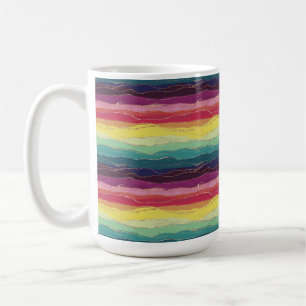 Rainbow Stripes Mug