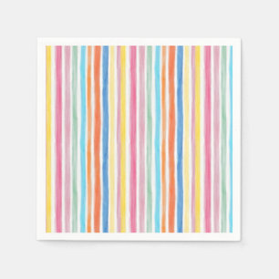 Rainbow Stripes Napkin