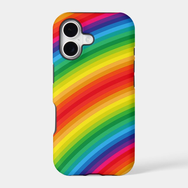 Rainbow Stripes Pattern (Back)