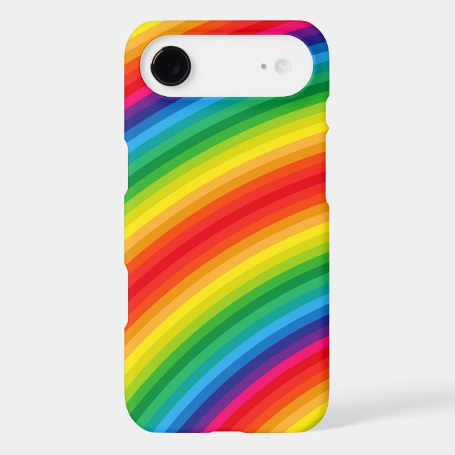 Rainbow Stripes Pattern Case-Mate iPhone Case (Back)