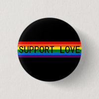 Rainbow Stripes Support Love/LGBT Support Gifts