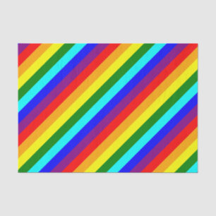 Rainbow Stripes Tissue Paper