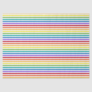 Rainbow Stripes Tissue Paper
