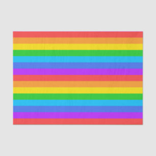 Rainbow Stripes Tissue Paper