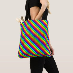 Rainbow Stripes - Tote Bag