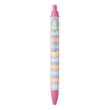 Rainbow stripes Unicorn Stars personalised School