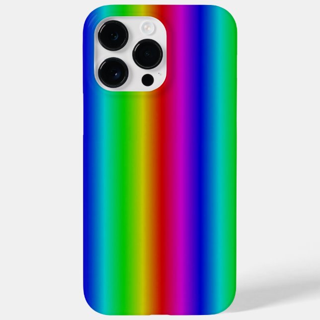 Rainbow Strips - Pattern Case-Mate iPhone Case (Back)