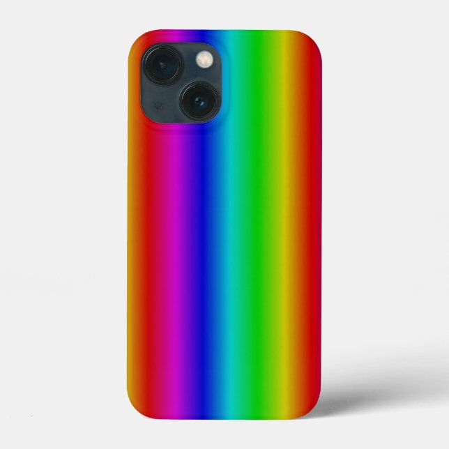 Rainbow Strips - Pattern Case-Mate iPhone Case (Back)