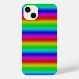 Rainbow Strips - Pattern iPhone 14 Plus Case