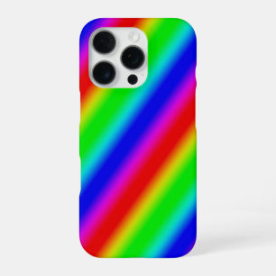 Rainbow Strips - Pattern iPhone 16 Pro Case