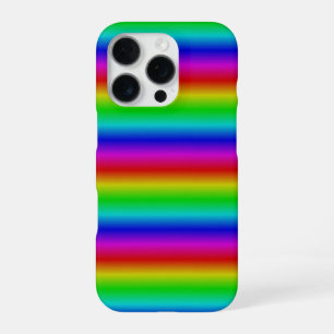 Rainbow Strips - Pattern iPhone 16 Pro Case