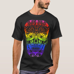 Rainbow Sugar Skull Supply T-Shirt