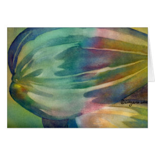 Rainbow Sunflower Seeds Card