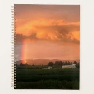 Rainbow Sunset Planner