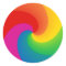 Rainbow Swirl