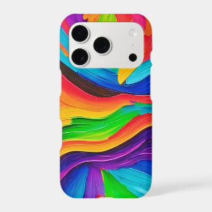 Rainbow Swirl Painting