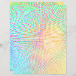 Rainbow Swirl Scrapbook Paper