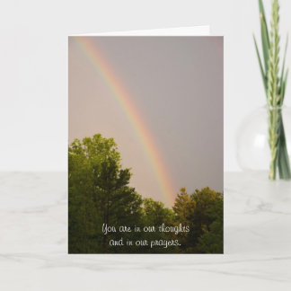 Rainbow Sympathy Card