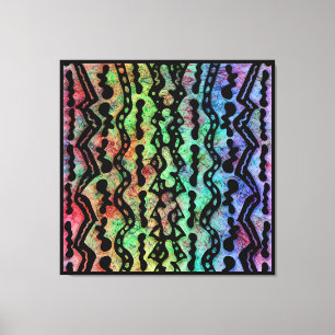 Rainbow Tango Canvas Print