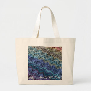 Rainbow Tea Cakes 6-Day Tote Bag by Betty McKnit