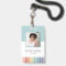 Rainbow Teacher Name Tag Photo ID Badge